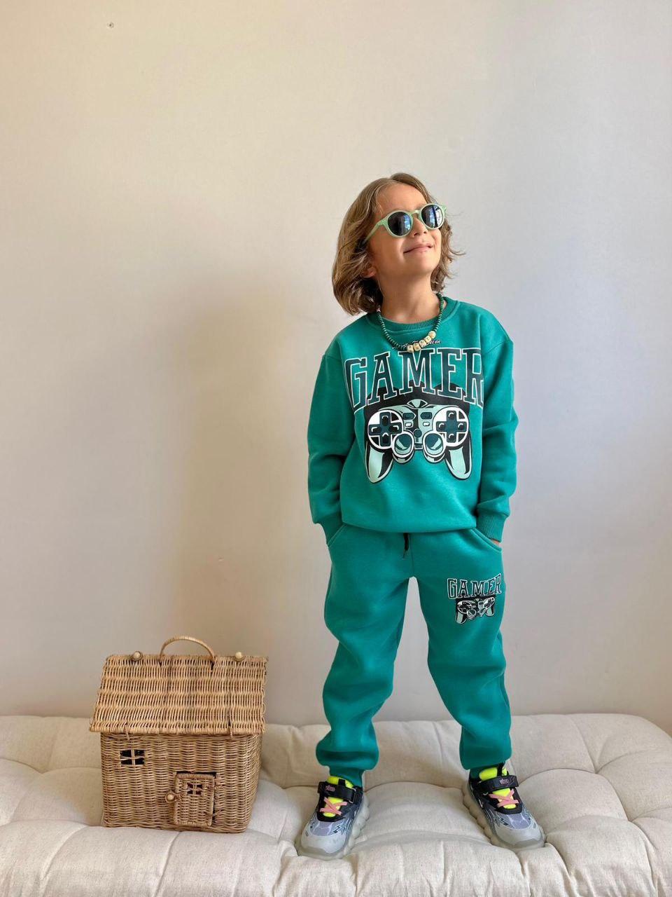 Стильный Костюм Оверсайз в Клетку