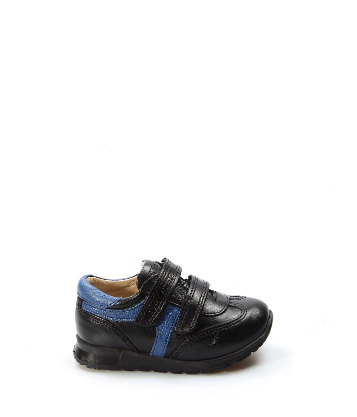 Genuine Leather Black Blue Red Baby Casual Shoe 006BA900