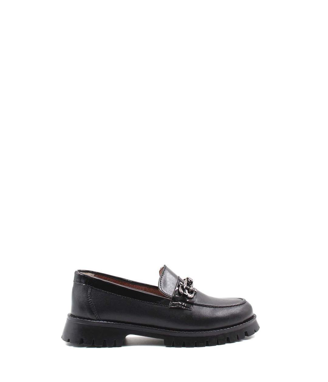 Genuine Leather Black Patent Girl Casual Shoe 006XA0010
