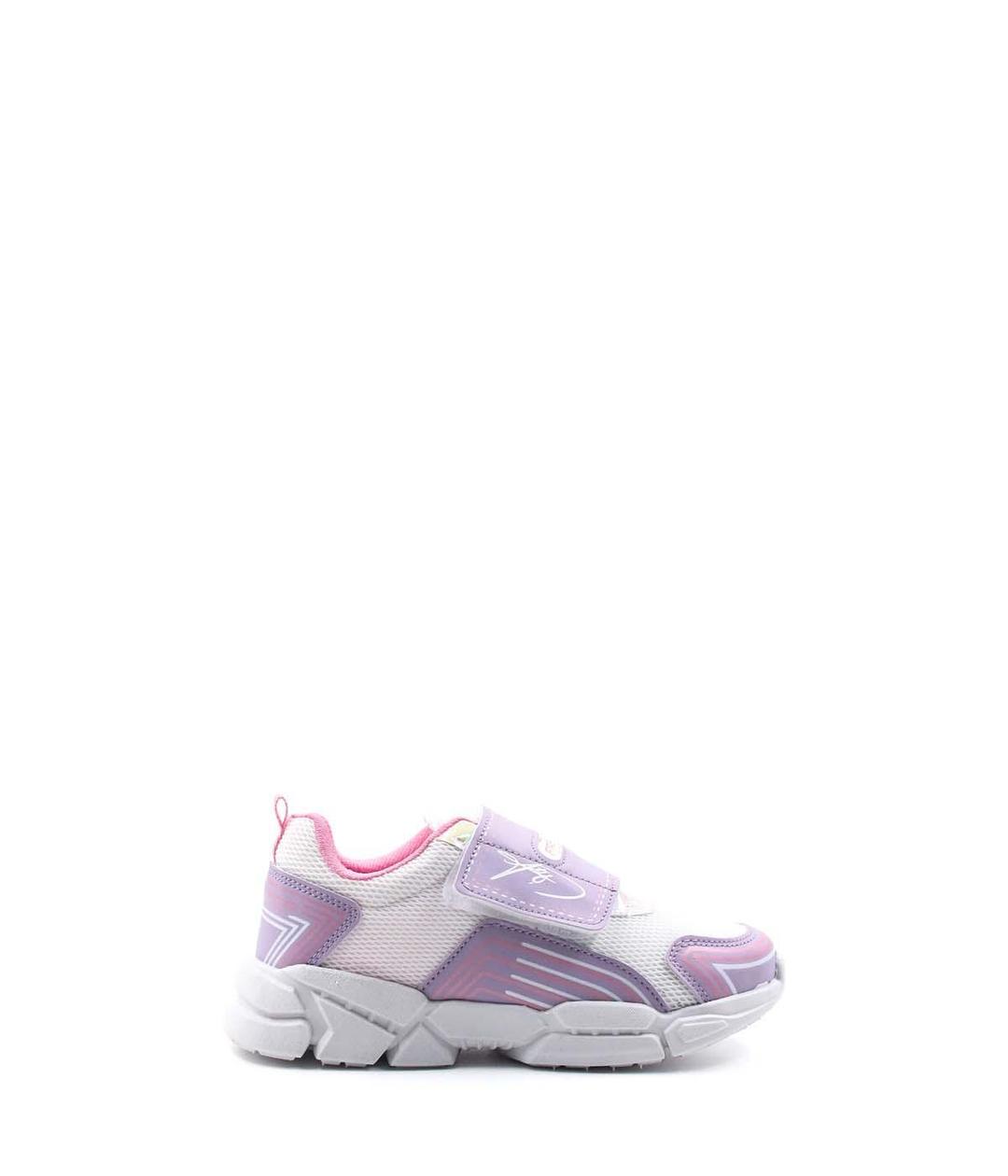 White Lilac Unisex Child Sneaker Shoe 133XCAA-35