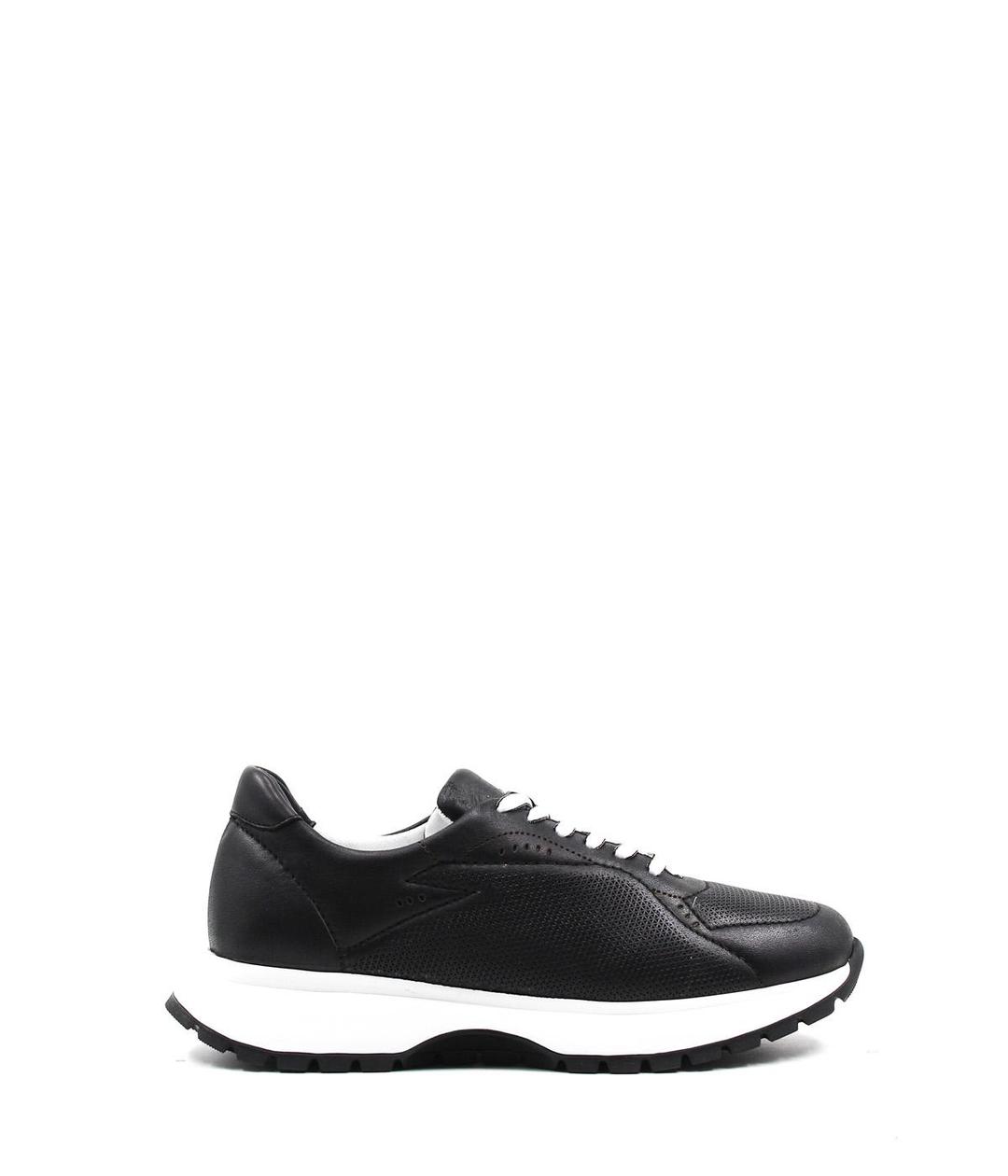 Кожа Черный Женская Повседневная  Обувь 138ZA1080