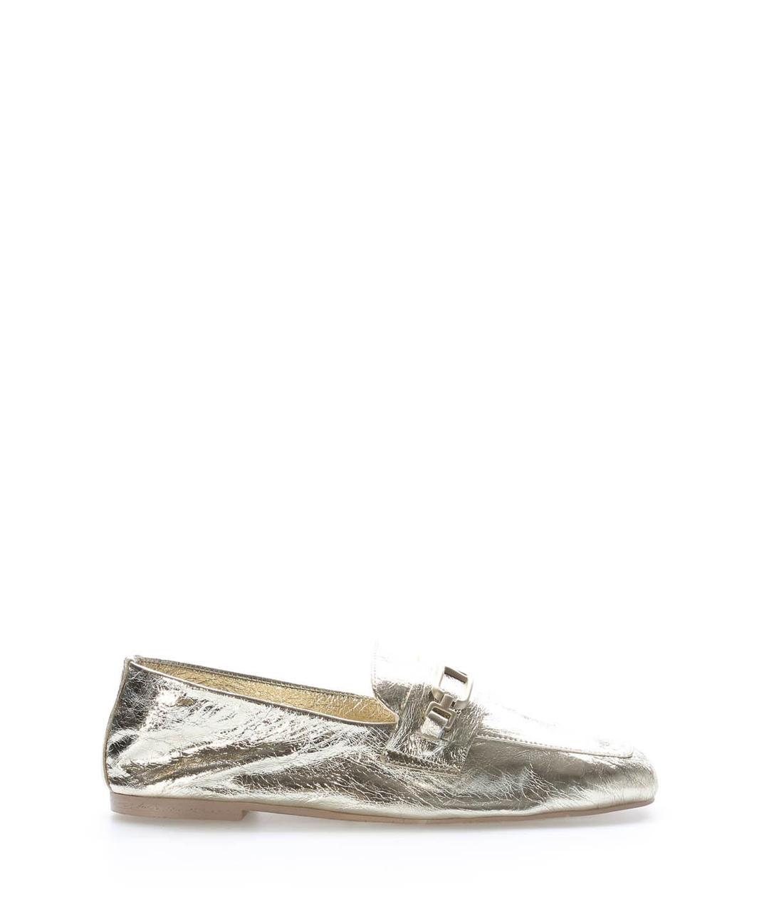 Шкіра Золотистий Жіноча Балетка Взуття 210ZA005