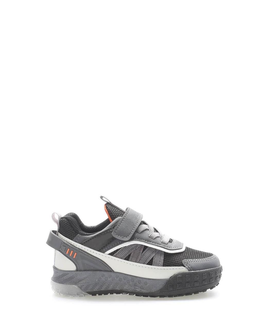 Smoked Black Orange Unisex Child Sneaker Shoe 615XCA1975