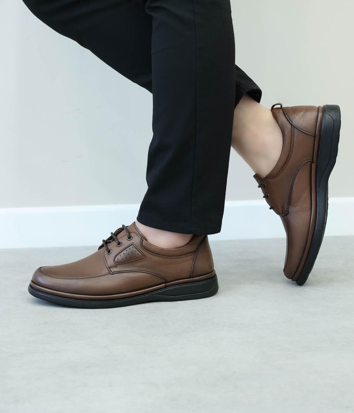 Genuine Leather Orthopedic Gingery Man Casual Shoe 662MA208