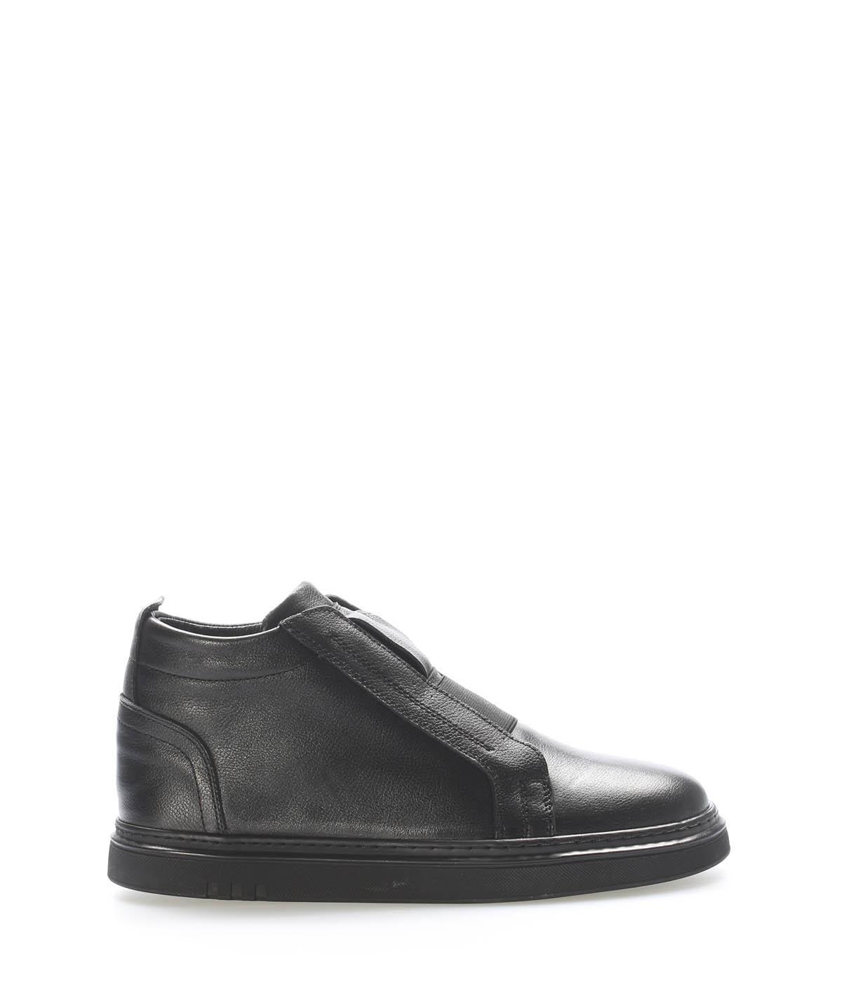 Genuine Leather Black Man Chelsea Boot 819SMA1218