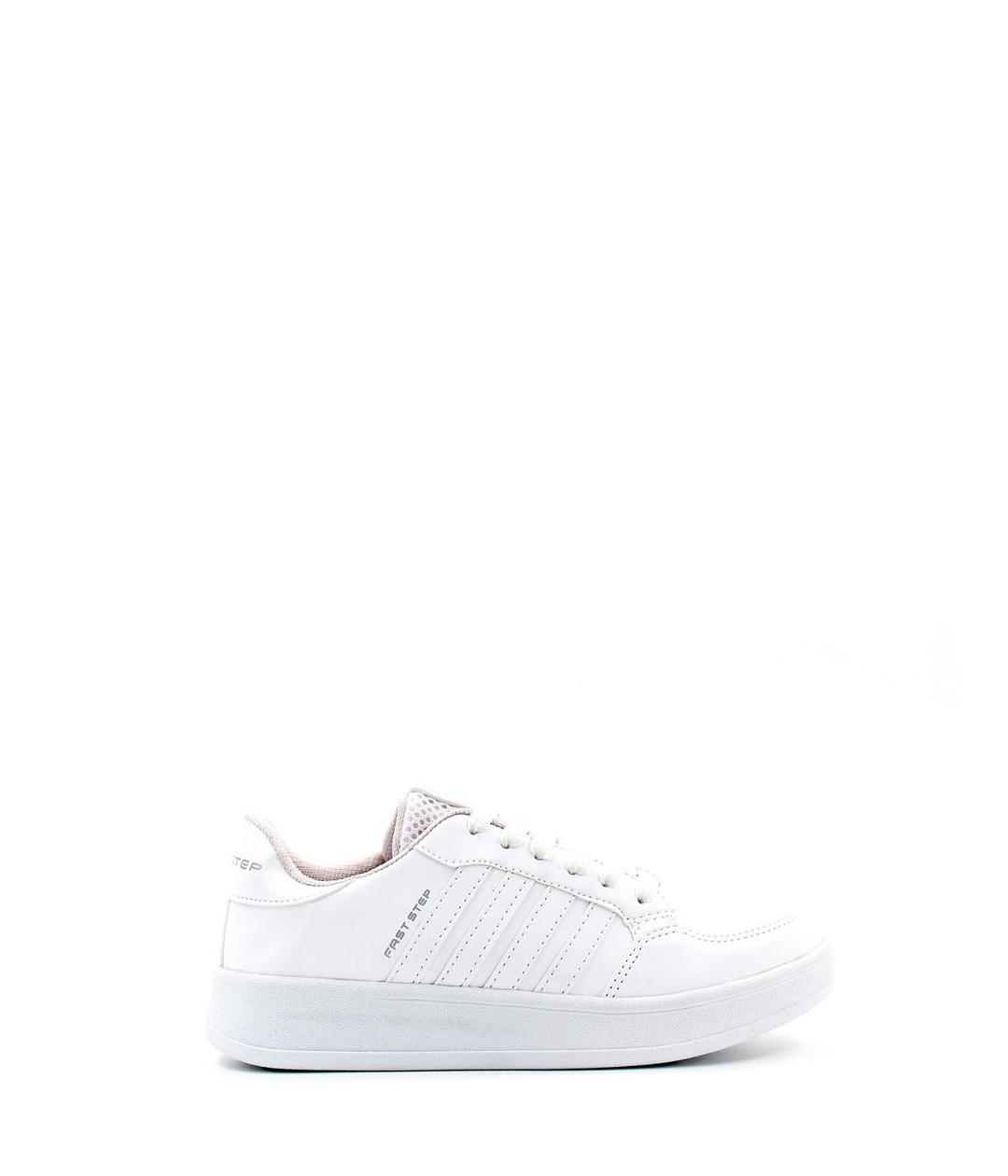 White Unisex Sneaker Shoe 930XA019
