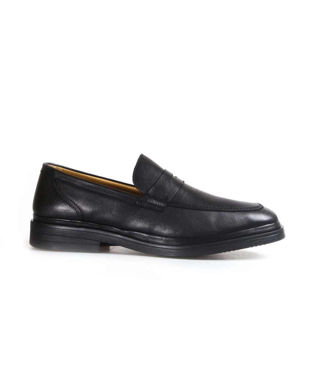 Genuine Leather Black Man Classical Shoe 952MA308