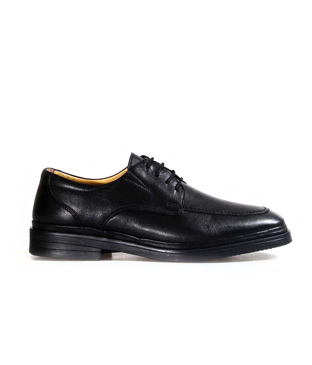 Genuine Leather Black Man Casual Shoe 952MA309