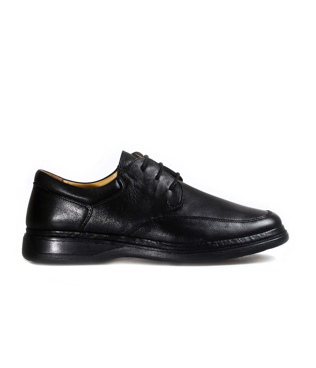 Genuine Leather Black Man Casual Shoe 952MA361