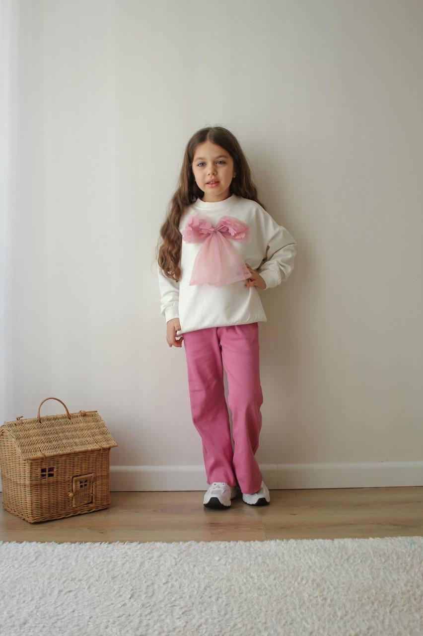 Elegance and Comfort Together: Girls' Bow Set Collection