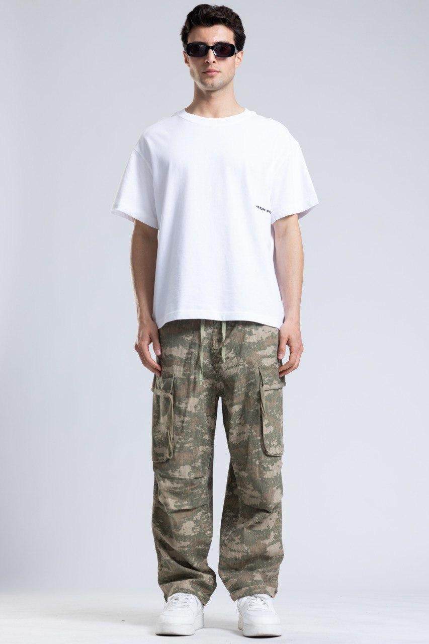 Camouflage cargo pants