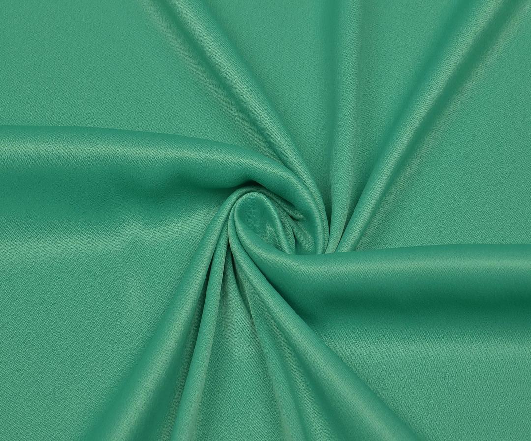 VISCOSE SATIN FABRIC - GREEN