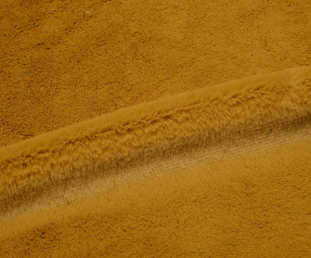 TOSKANA PLUSH FABRIC - SAFFRON