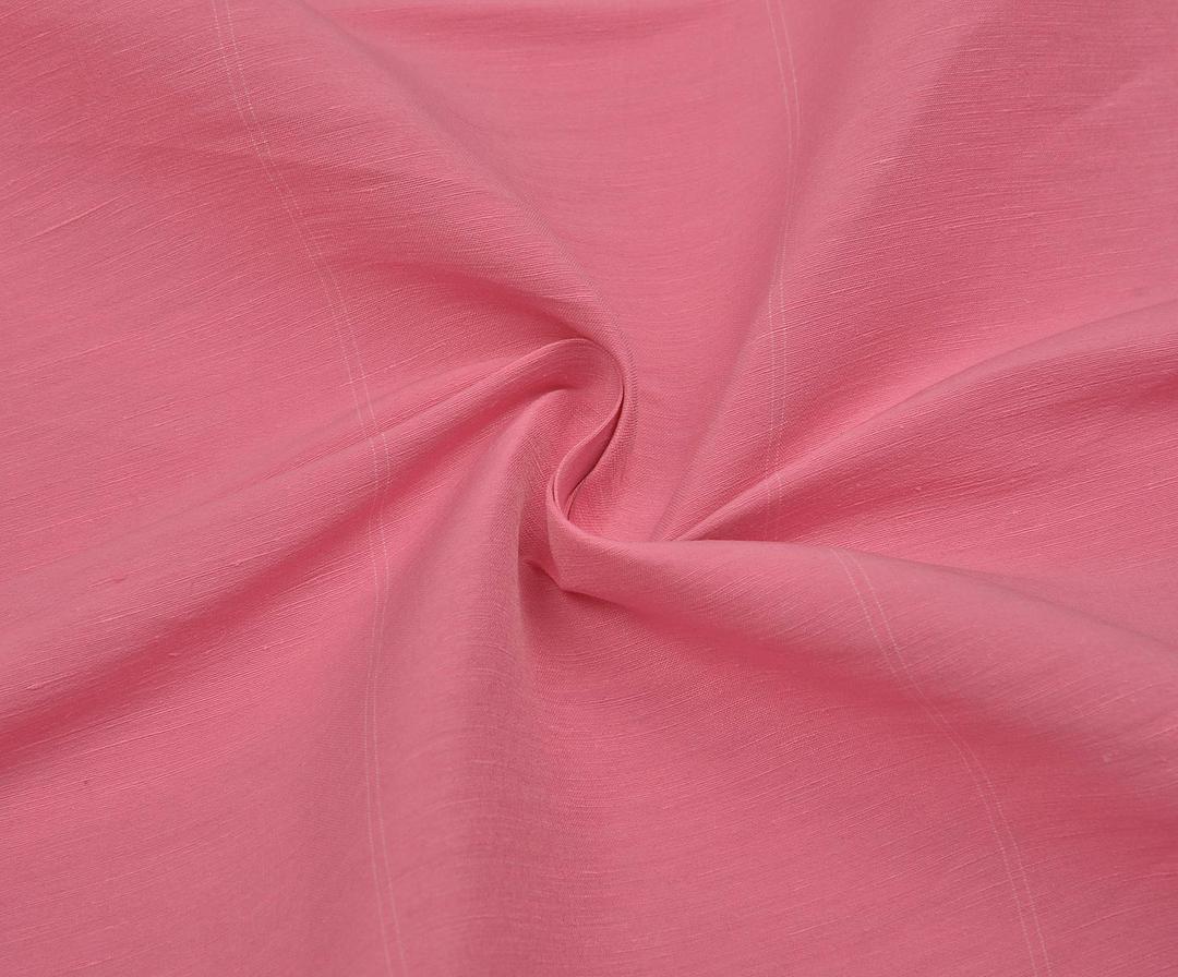 KETEN KUMAŞ - ŞEKER PEMBE