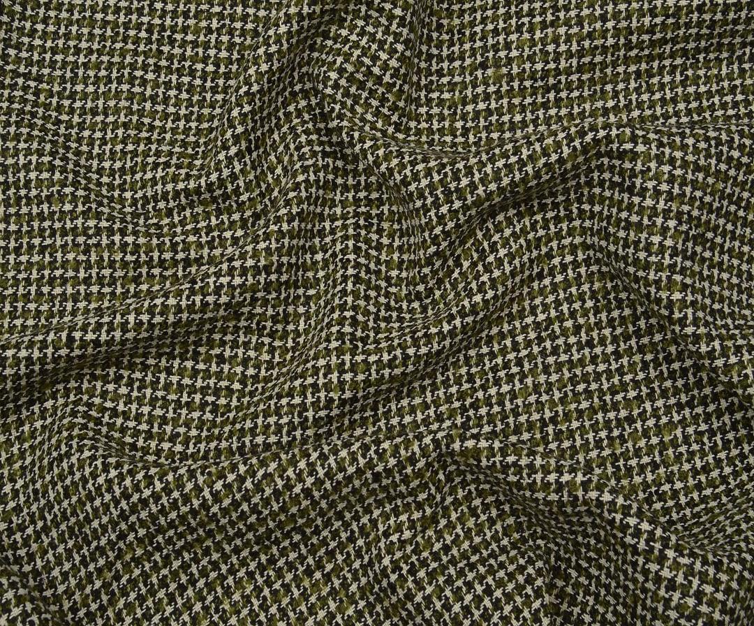 WOOL FABRIC - GREEN