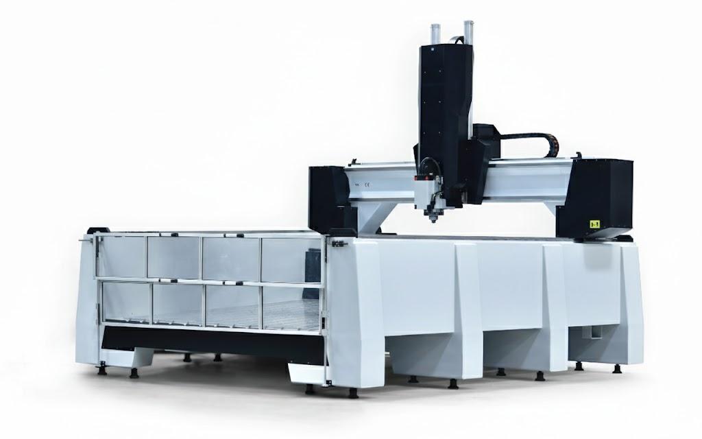 5-Axis CNC Stone Machining and Bridge Cutting Center