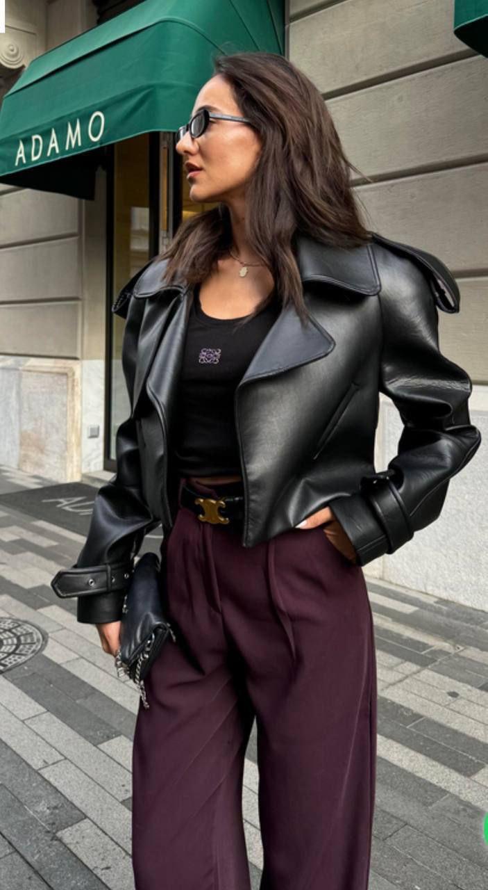 Вневременная кожаная элегантность