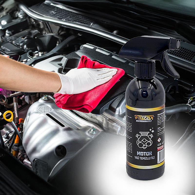 Vulcan Engine Oil Cleaner Spray Engine Block Cleaning Solution