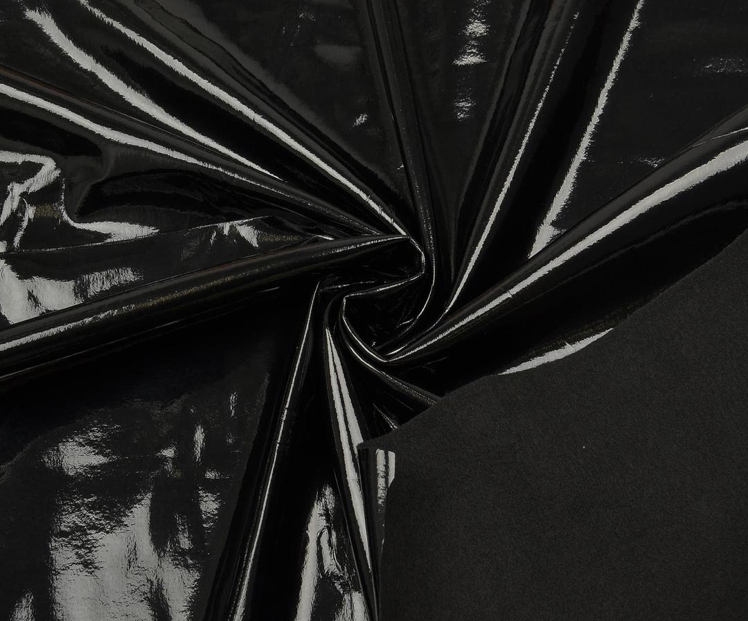 ŞARDONLU RUGAN KUMAŞ - SİYAH