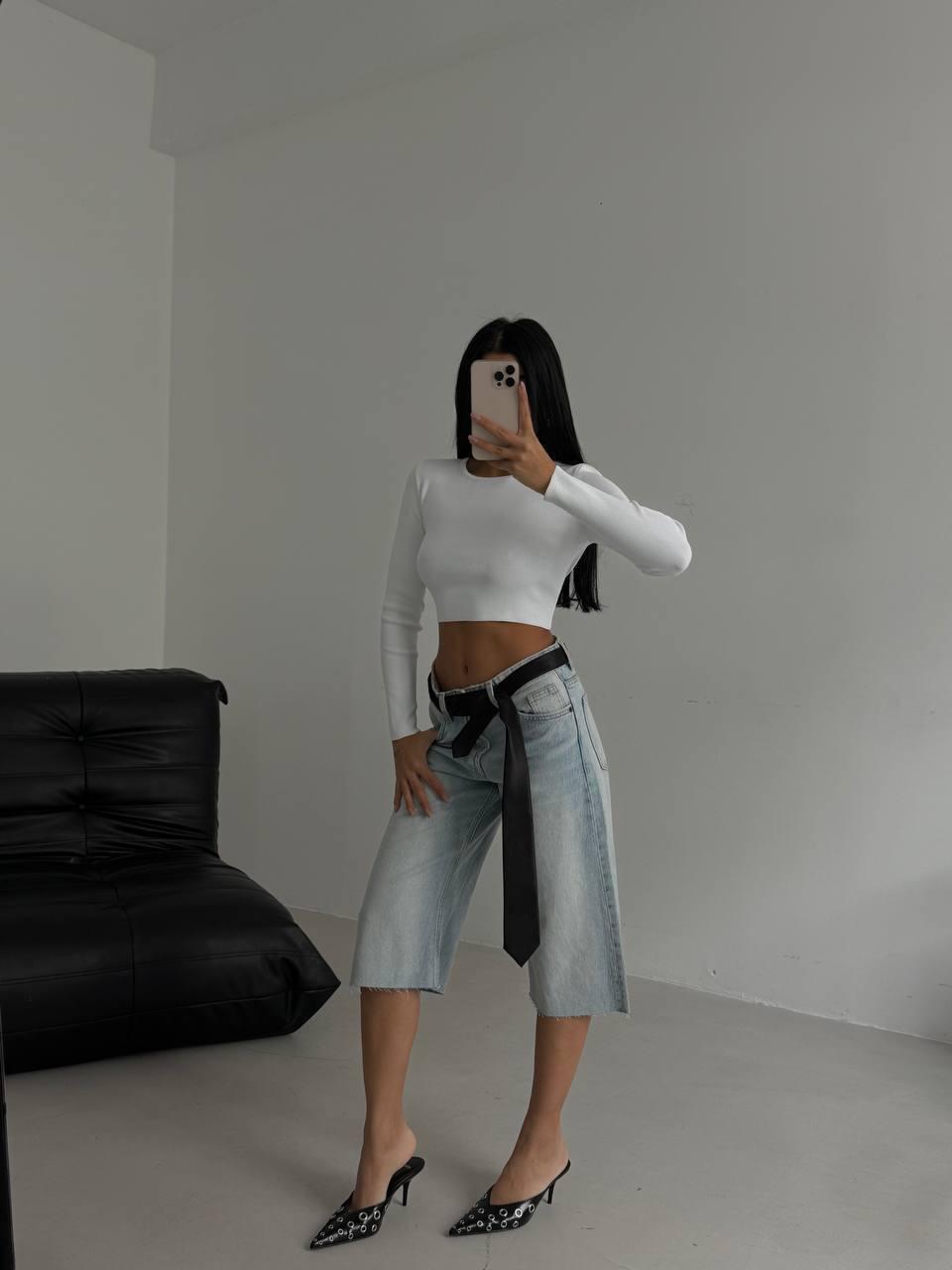 Basic Cropped Longsleeve