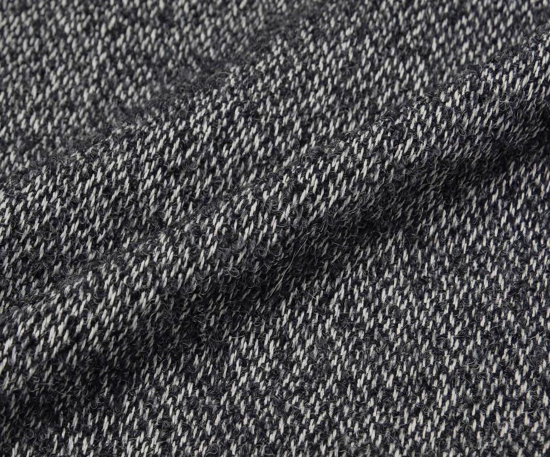TWEED CHANEL FABRIC - DARK NAVY