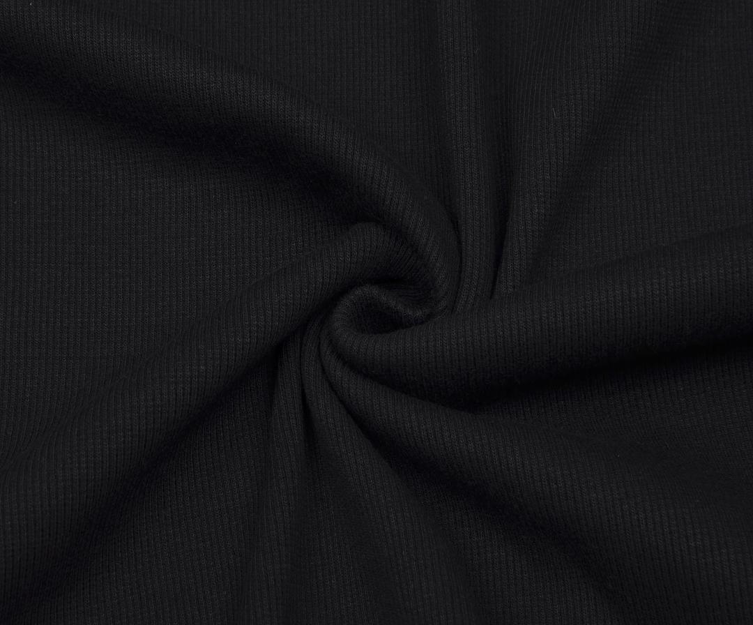 RIB KNIT FABRIC - DARK NAVY