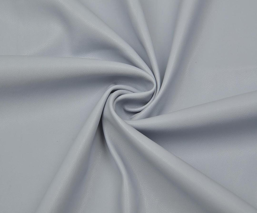 ŞARDONLU DERİ KUMAŞ - BUZ MAVİ