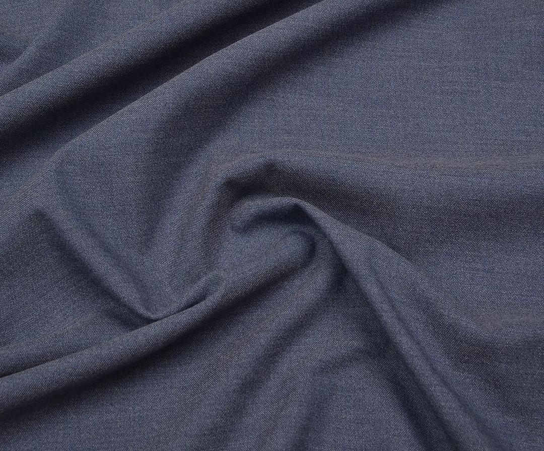LİKRALI PAMUK KUMAŞ - İNDİGO