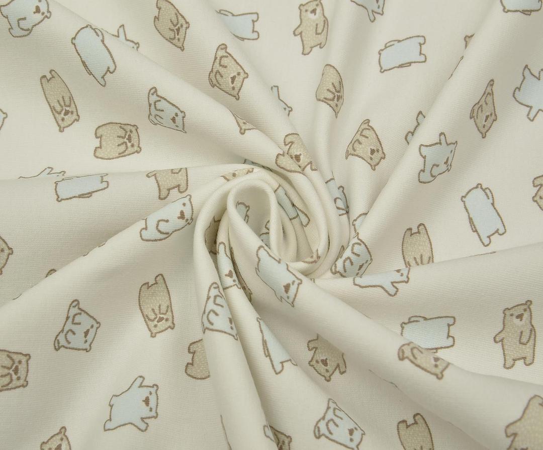 TWO THREAD BRUSHED FABRIC - OFF-WHITE