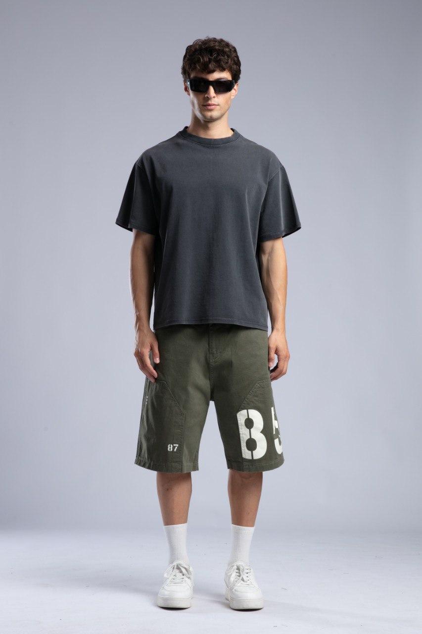 Men's Printed Oversize Shorts