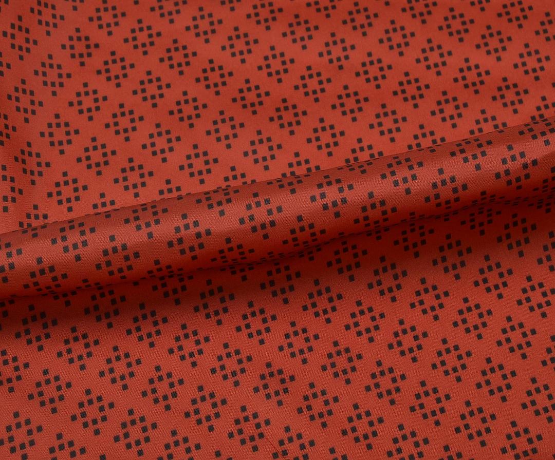 Подкладочная ткань с рисунком - КРАСНЫЙ