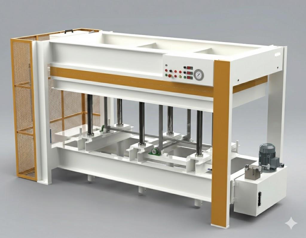 Oiled Hot Press Machine