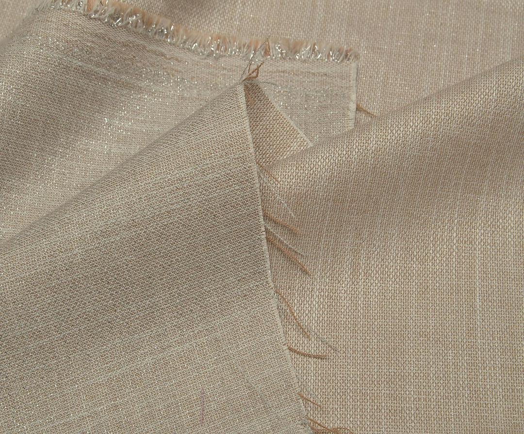 SHIMMER TEXTURED GLITTER FABRIC - MINK