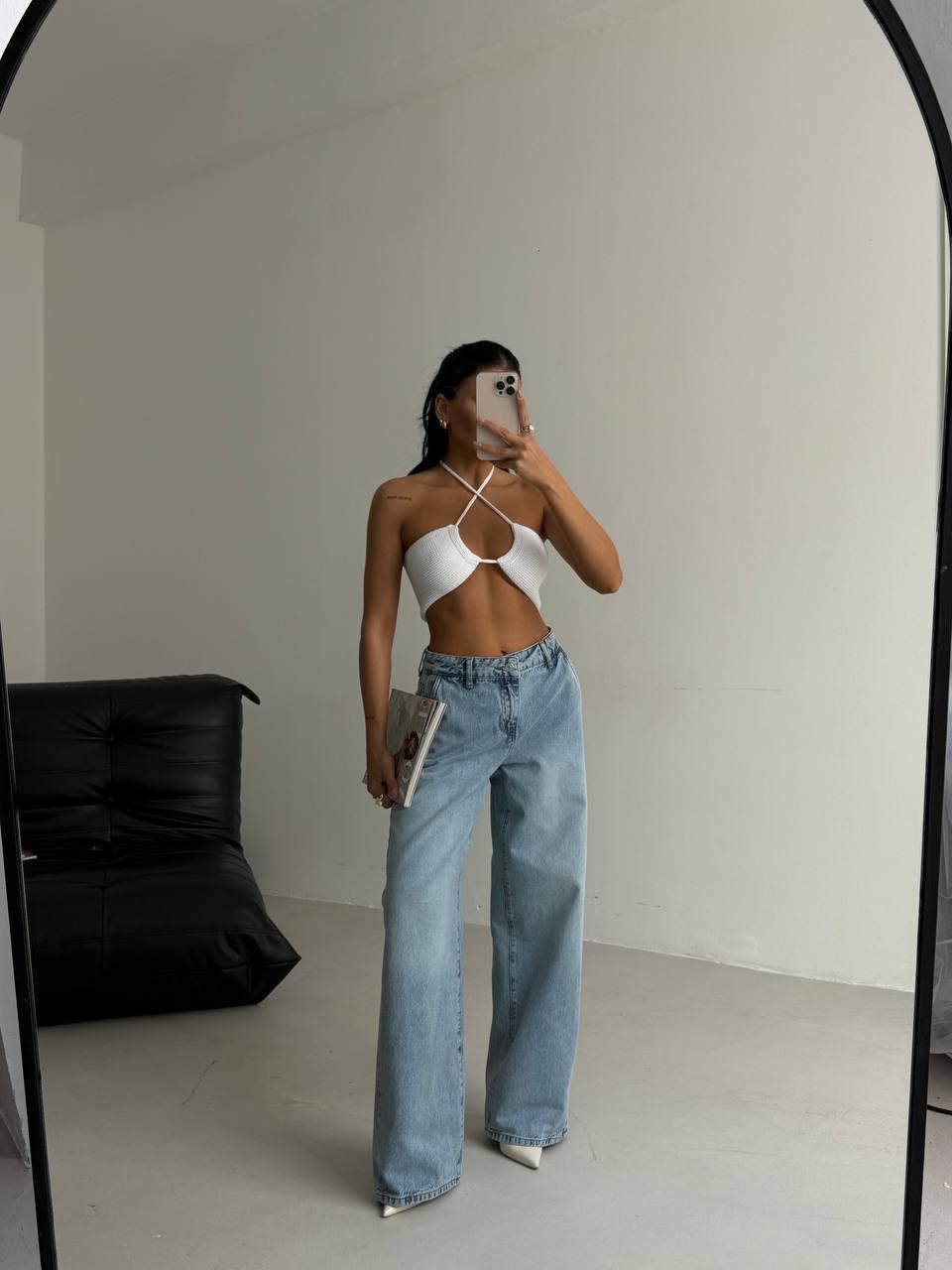 Ultra trendy palazzo jeans