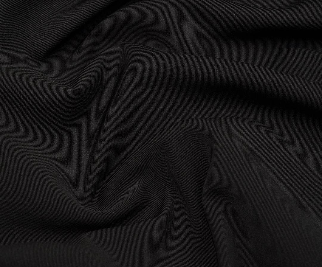 ГАРДИНОВАЯ ТКАНЬ С НАЧЕСОМ - ЧЕРНЫЙ