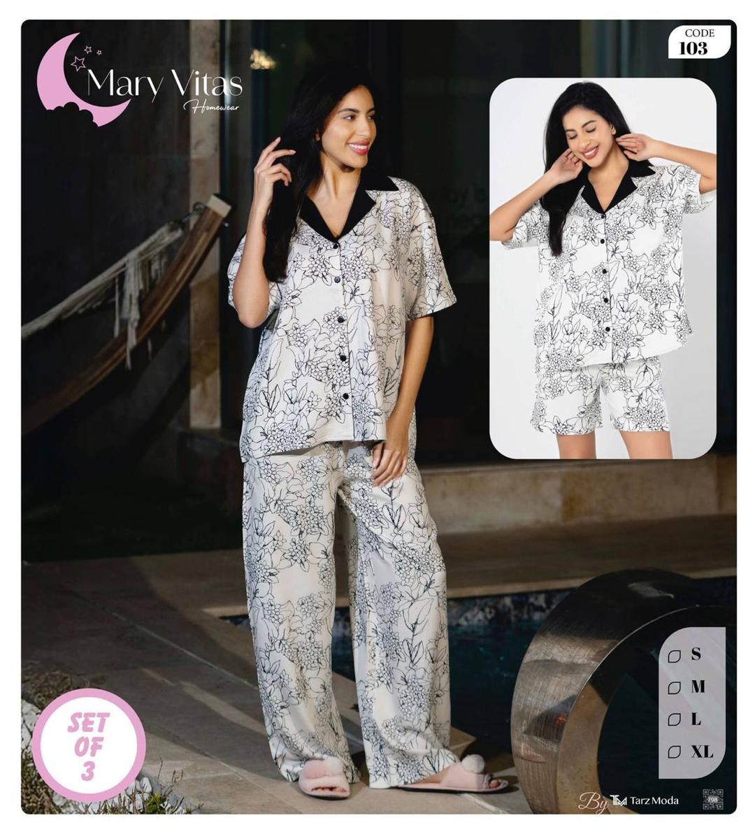 Women's home set "Mary Vitas"