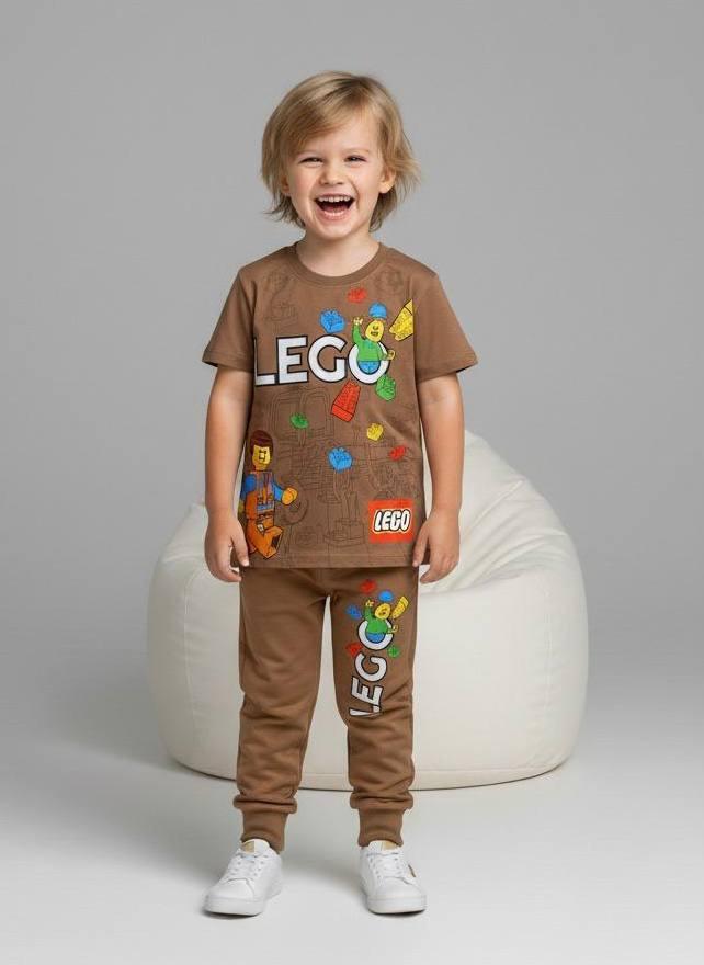 LEGO® Designed Kids Top & Bottom Set: Reflect Your Creativity in Style!