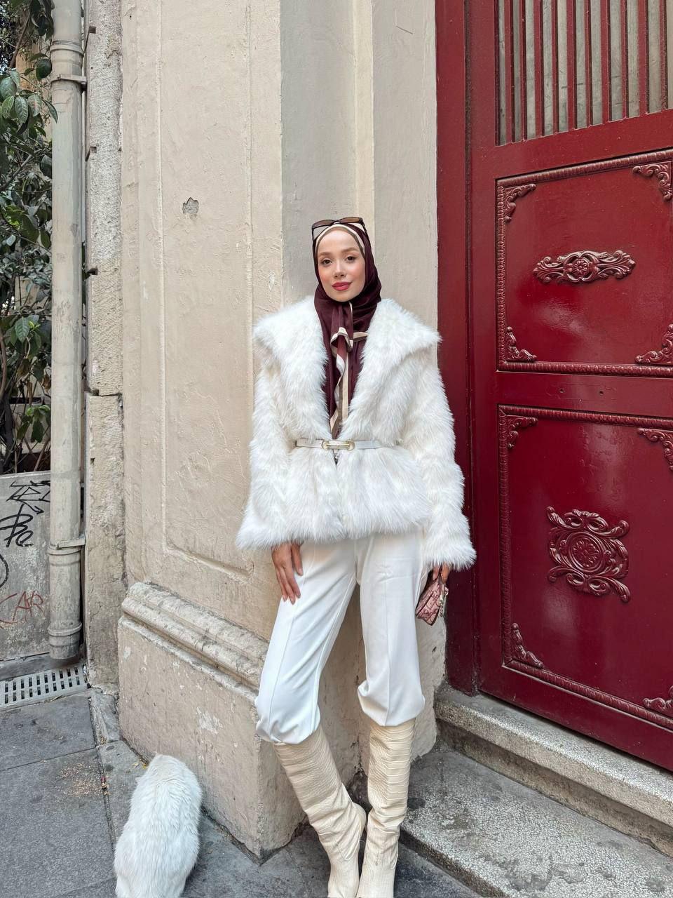 🌟 Роскошный вид: Короткая шуба из искусственного меха