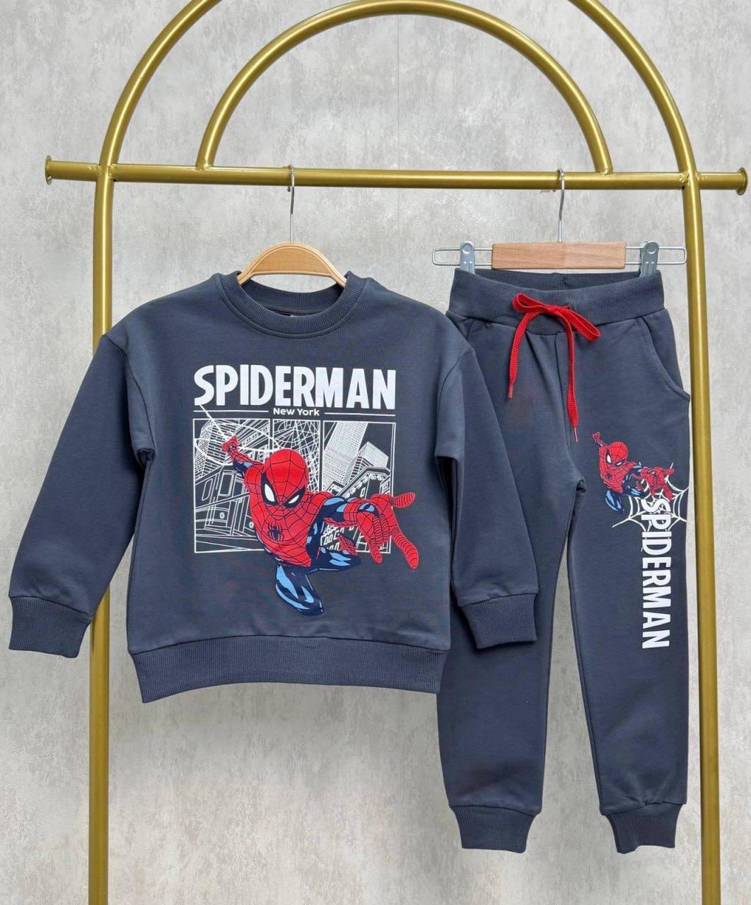 Spiderman Baskılı Erkek Çocuk Eşofman Takımı