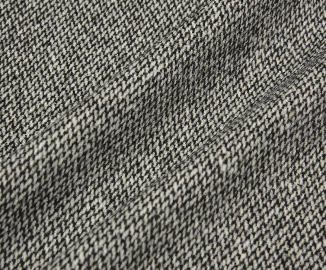 BOUCLETS CHANEL FABRIC - BLACK