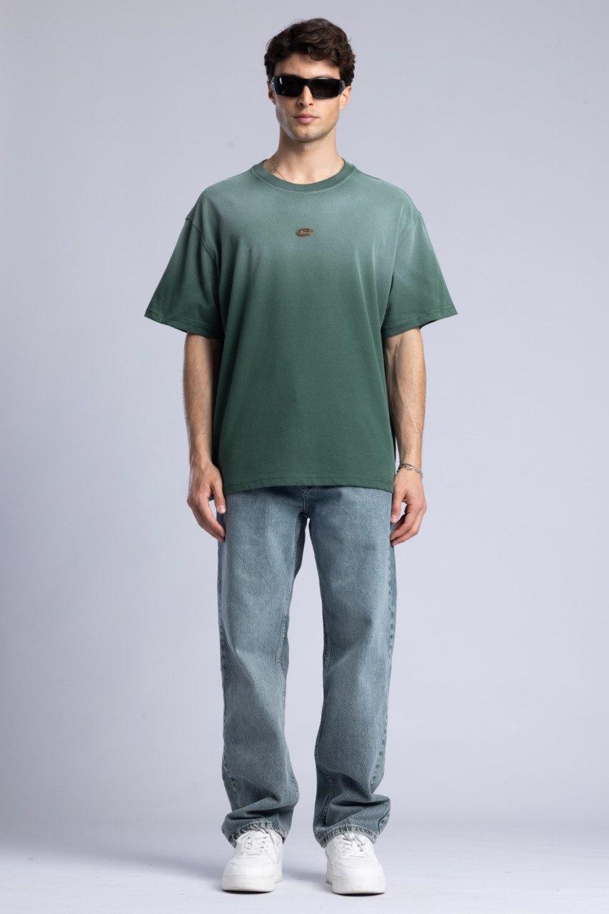 Men's oversize T-shirt with gradient effect