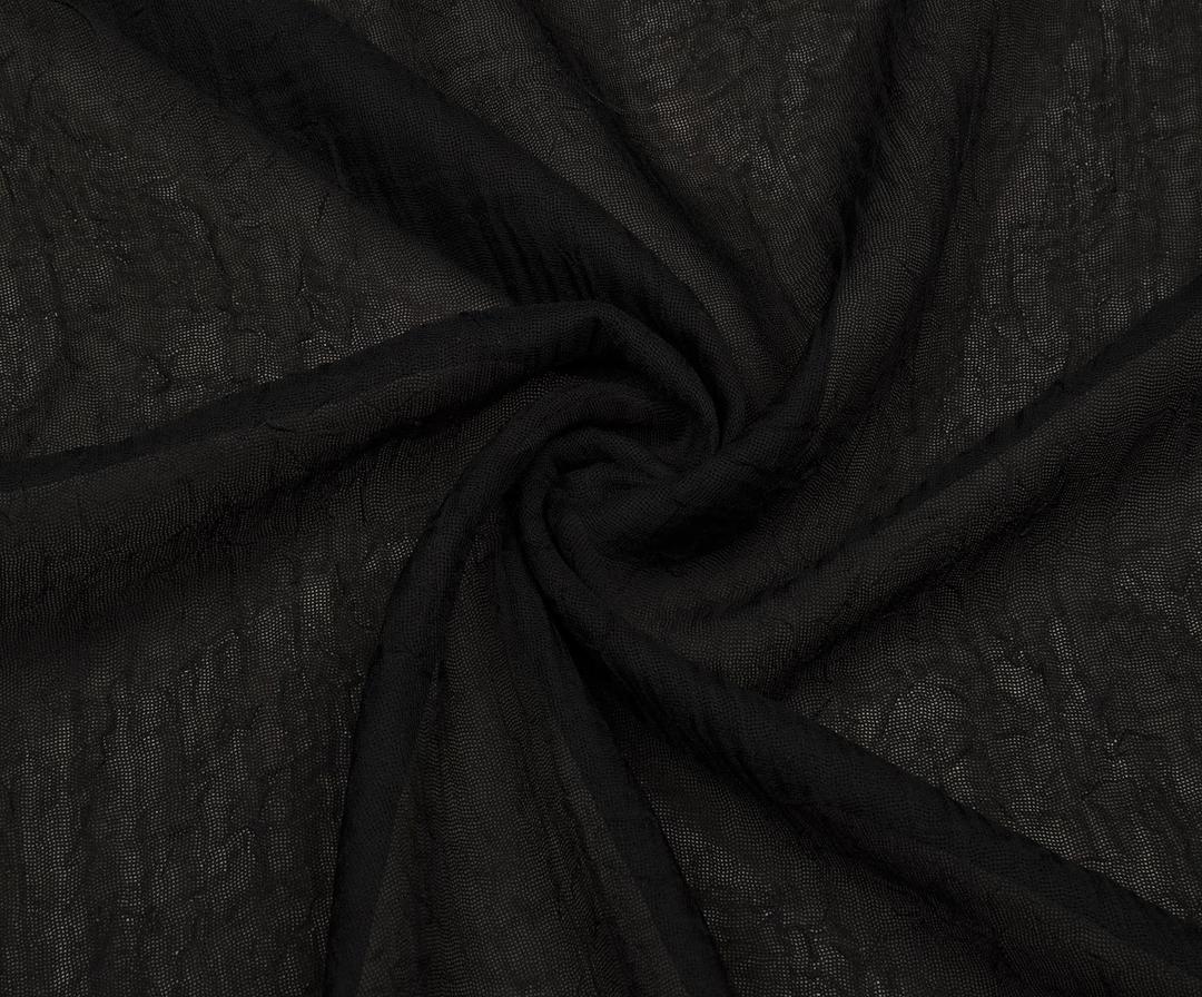 BÜRÜMCÜK TULLE FABRIC - BLACK