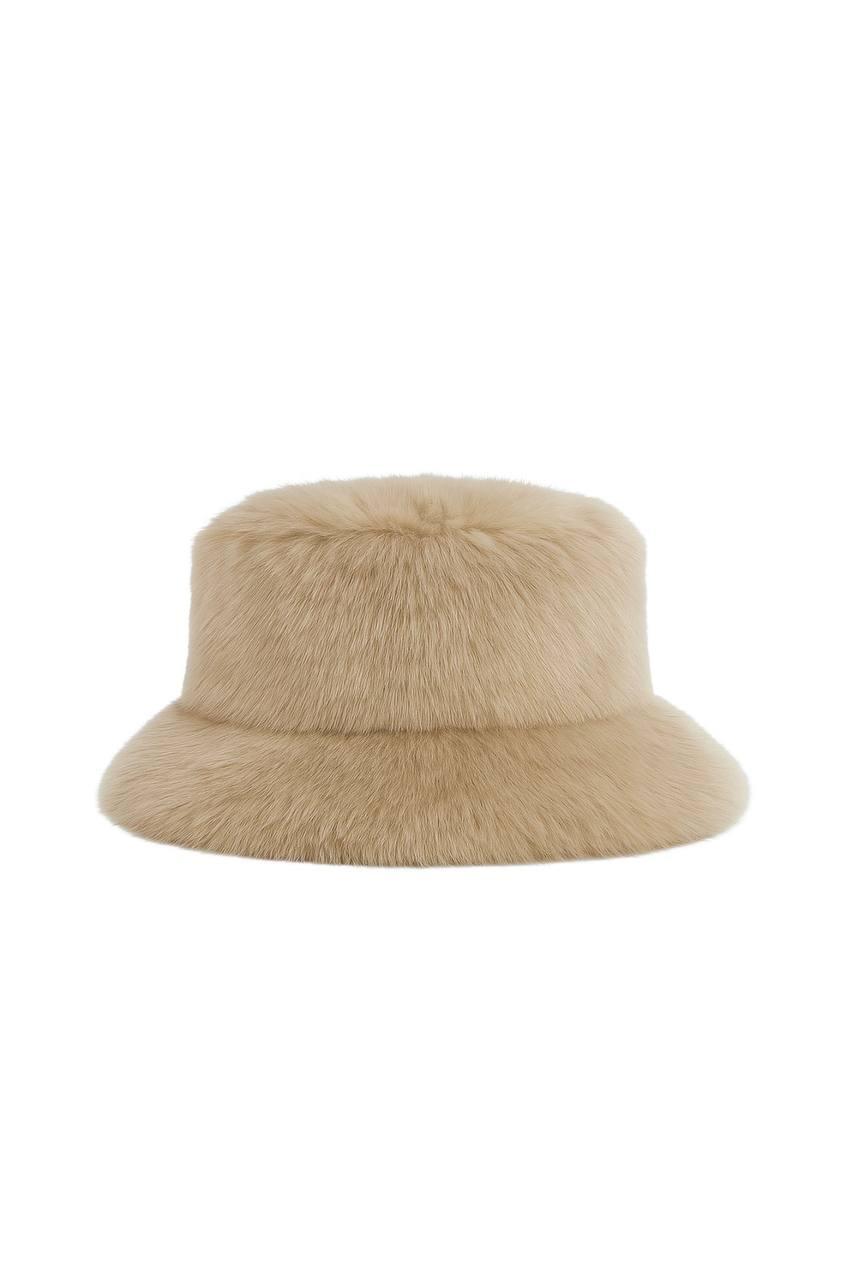 Yumuşak Suni Kürklü Kışlık Kova Şapka (Faux Fur Bucket Hat)