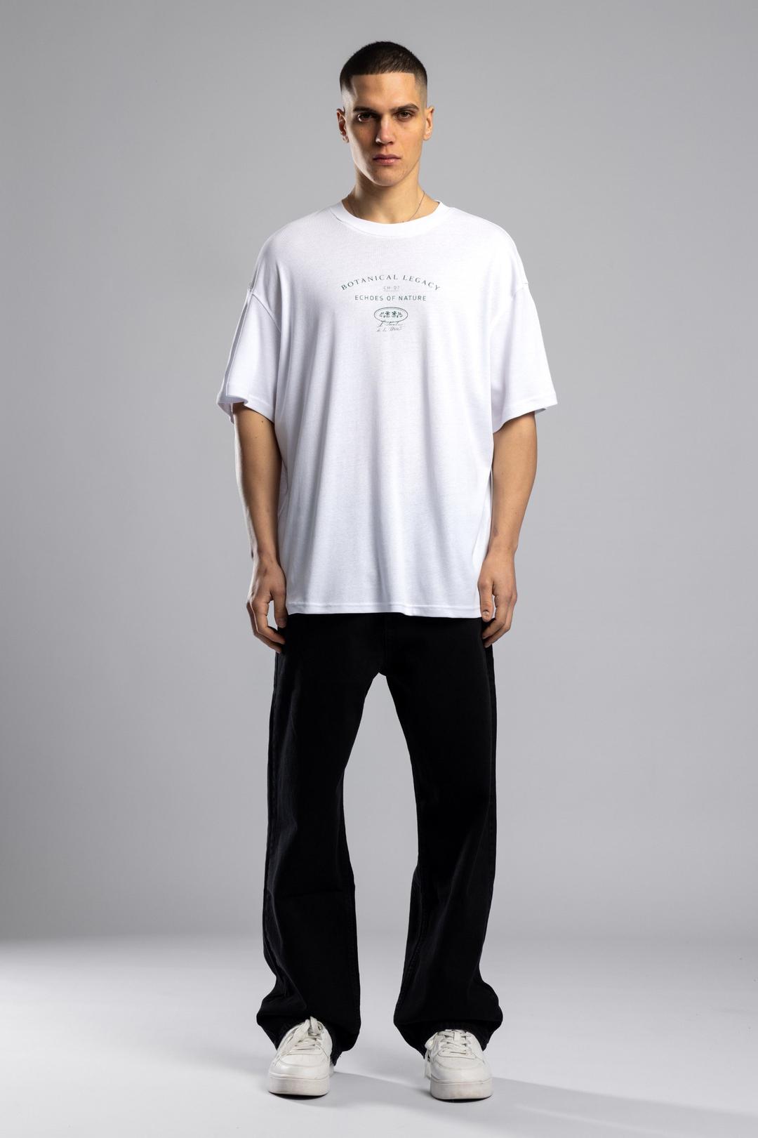 Botanical Legacy - "Echoes of Nature" Оверсайз Футболка