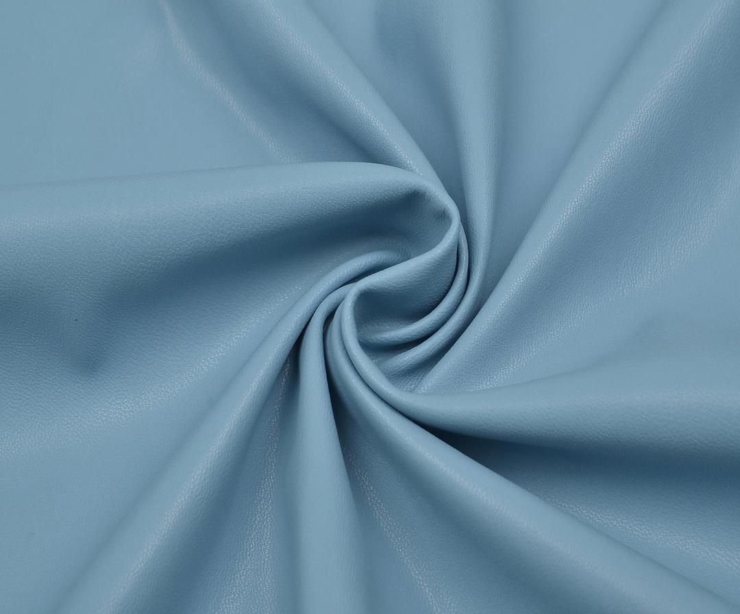 ŞARDONLU DERİ KUMAŞ - MAVİ