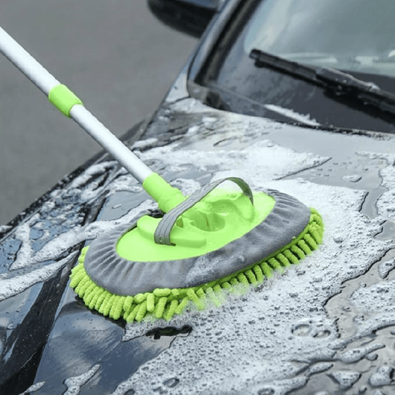 Long Handle Car Wash Brush Microfiber Car Cleaning Mop