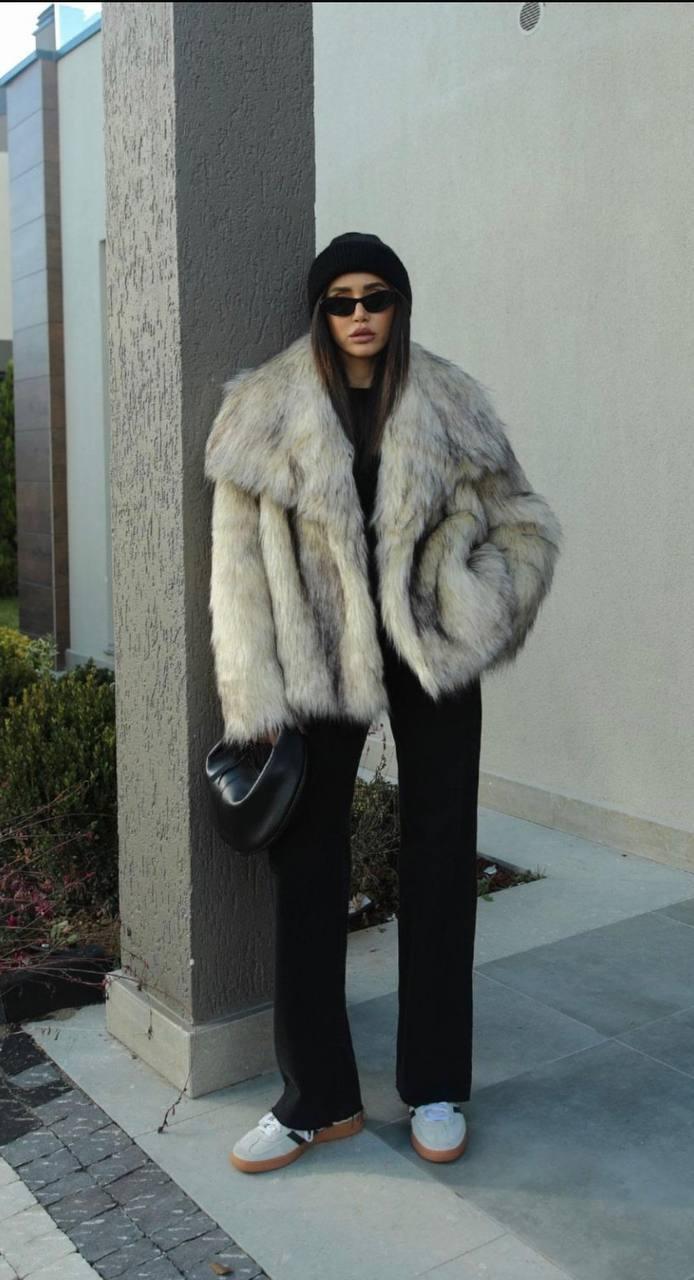 Oversize Faux Fur Winter Jacket