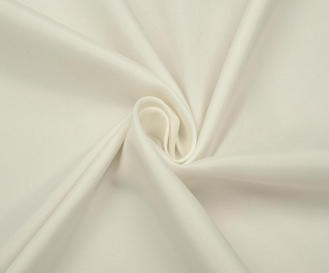 SATIN FABRIC - ECRU
