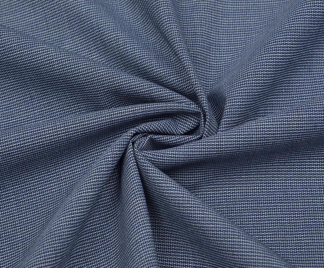STRETCH COTTON FABRIC - NAVY BLUE