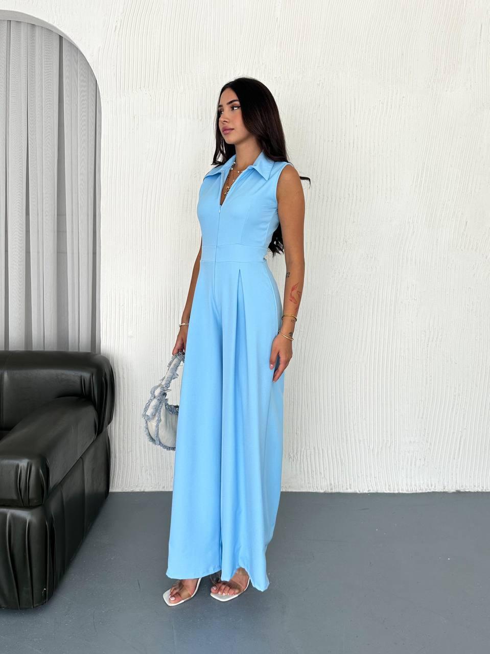 Elegant palazzo jumpsuit